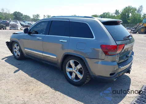 2011 Jeep Grand Cherokee Overland z USA, uszkodzony, nr VIN 1J4RR6GT7BC588894